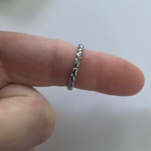 Elegant Stainless steel heart band
